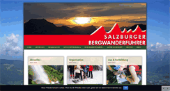 Desktop Screenshot of bergwanderfuehrer-salzburg.com