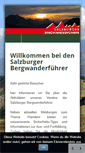 Mobile Screenshot of bergwanderfuehrer-salzburg.com